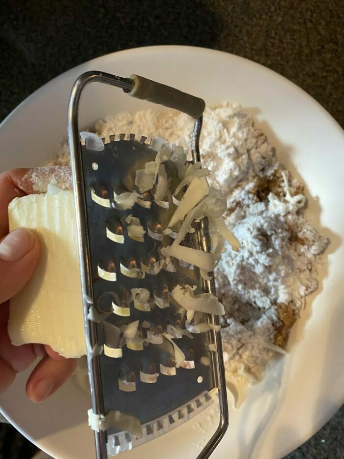 Freeze Your Butter And Grate It Into Recipes With A Cheese Grater
