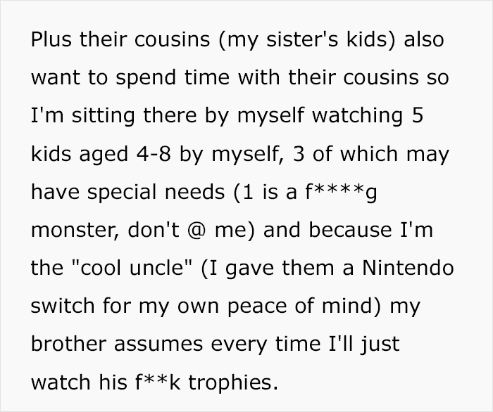 Guy Comes Up With A Brilliant Plan To Intentionally Drink Before Family Gatherings To Dodge Babysitting Duties Which Usually Fall On Him Guy Comes Up With A Brilliant Plan To Intentionally Drink Before Family Gatherings To Dodge Babysitting Duties Which Usually Fall On Him