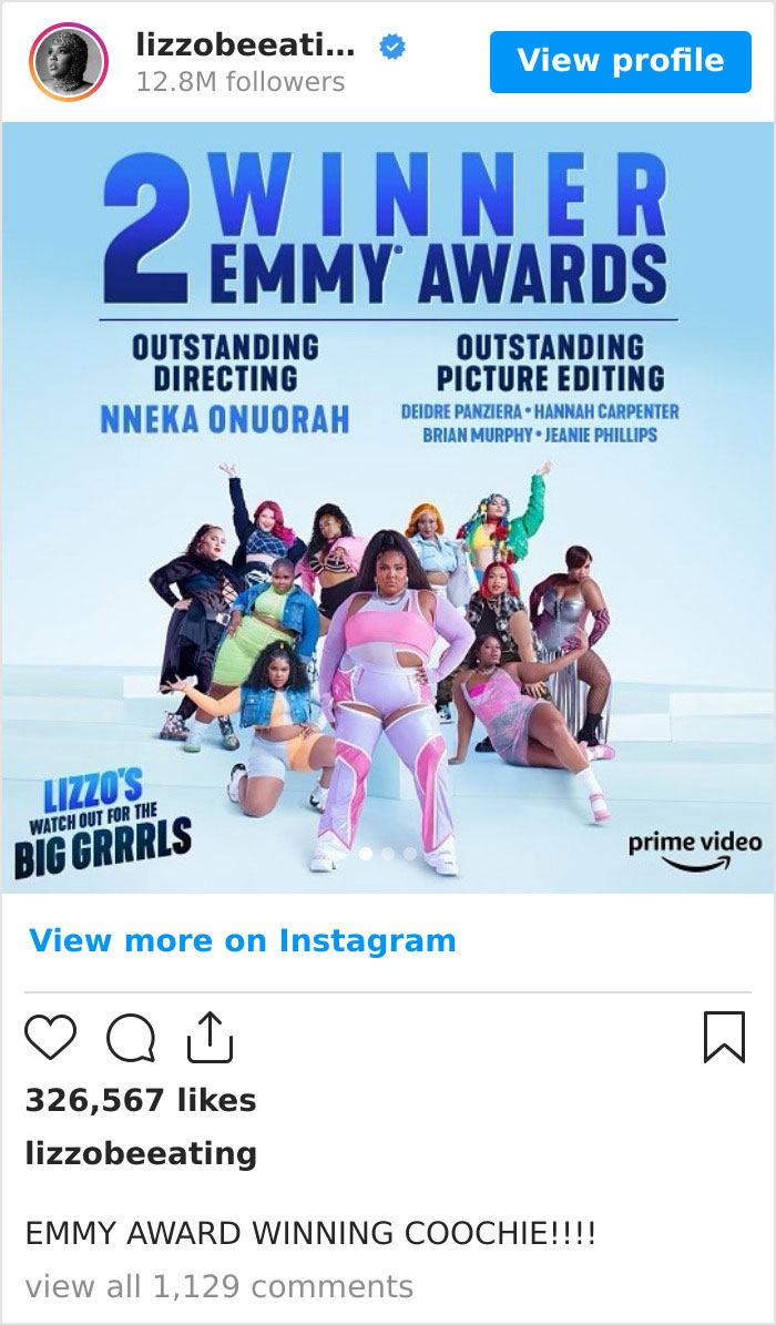 “Fat Like Me. Black Like Me. Beautiful Like Me”: Lizzo Recalls The Role Model She Wanted As A Kid During Emmys Speech “Fat Like Me. Black Like Me. Beautiful Like Me”: Lizzo Recalls The Role Model She Wanted As A Kid During Emmys Speech