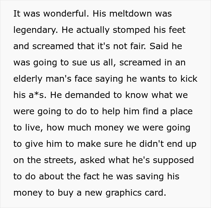 People Are Loving How This Leech Son Finally Got What He Deserved After Living Off Of His Parents' Income For 31 Years People Are Loving How This Leech Son Finally Got What He Deserved After Living Off Of His Parents' Income For 31 Years