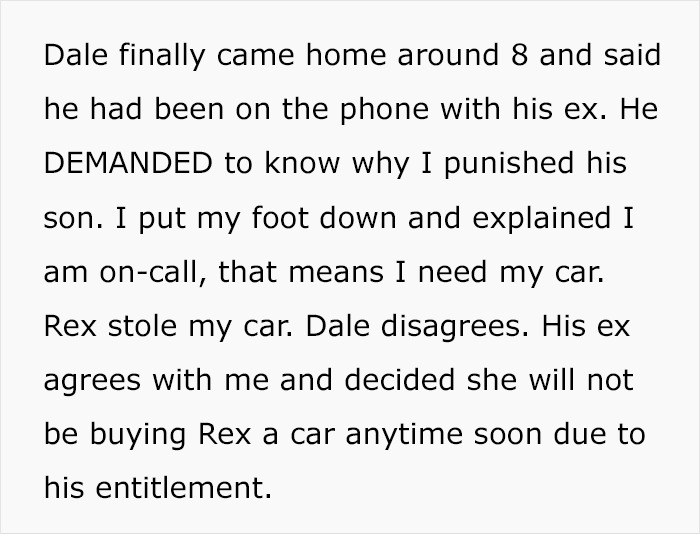 Woman's 16-Year-Old Stepson Steals Her Car, She Then Calls Off Her Engagement To His Dad Woman's 16-Year-Old Stepson Steals Her Car, She Then Calls Off Her Engagement To His Dad