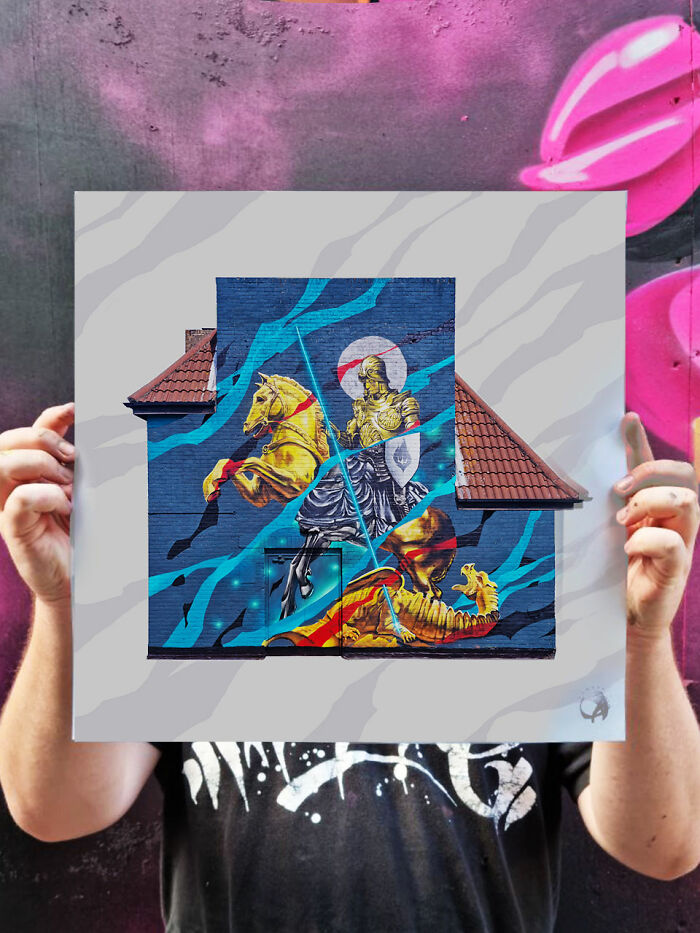 We Painted This Giant Mural In London (12 Pics)