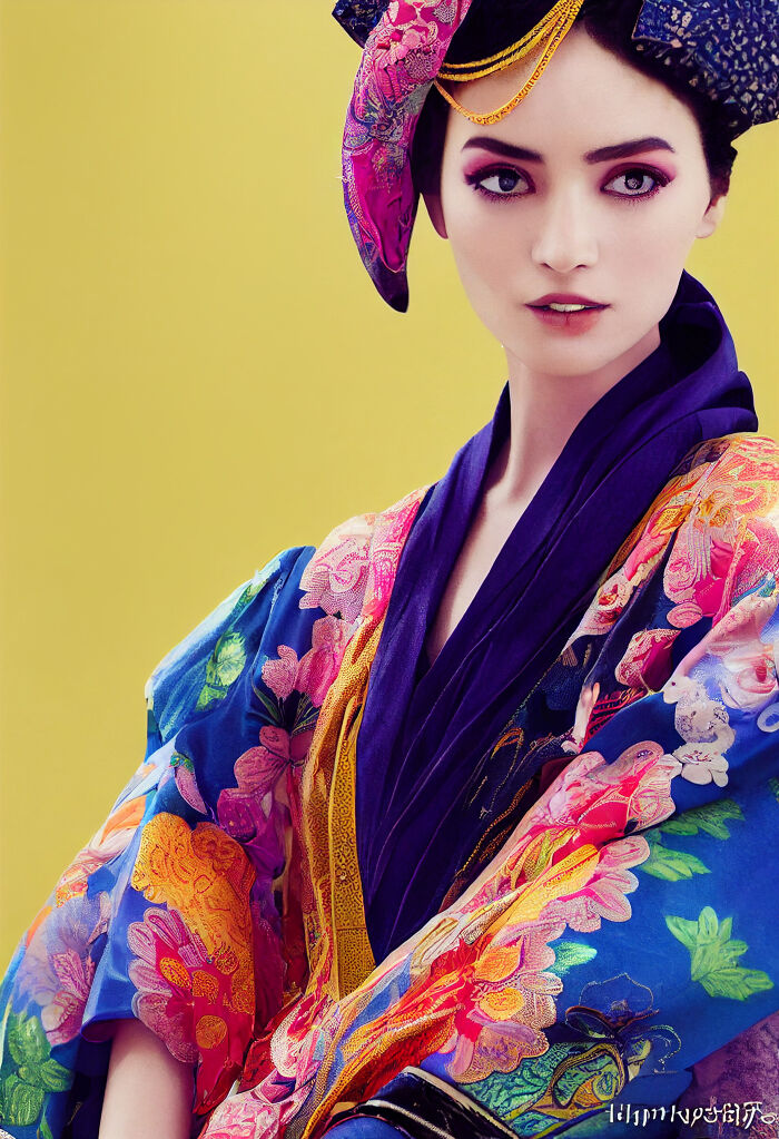 Kimono With Arabic Influence 3