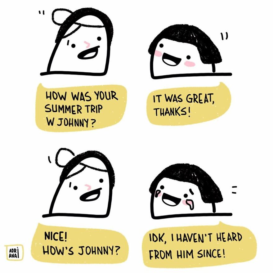 Artist Creates Illustrations That Show The Irony Of Modern Relationships