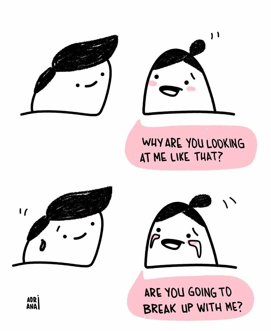 Artist Creates Illustrations That Show The Irony Of Modern Relationships