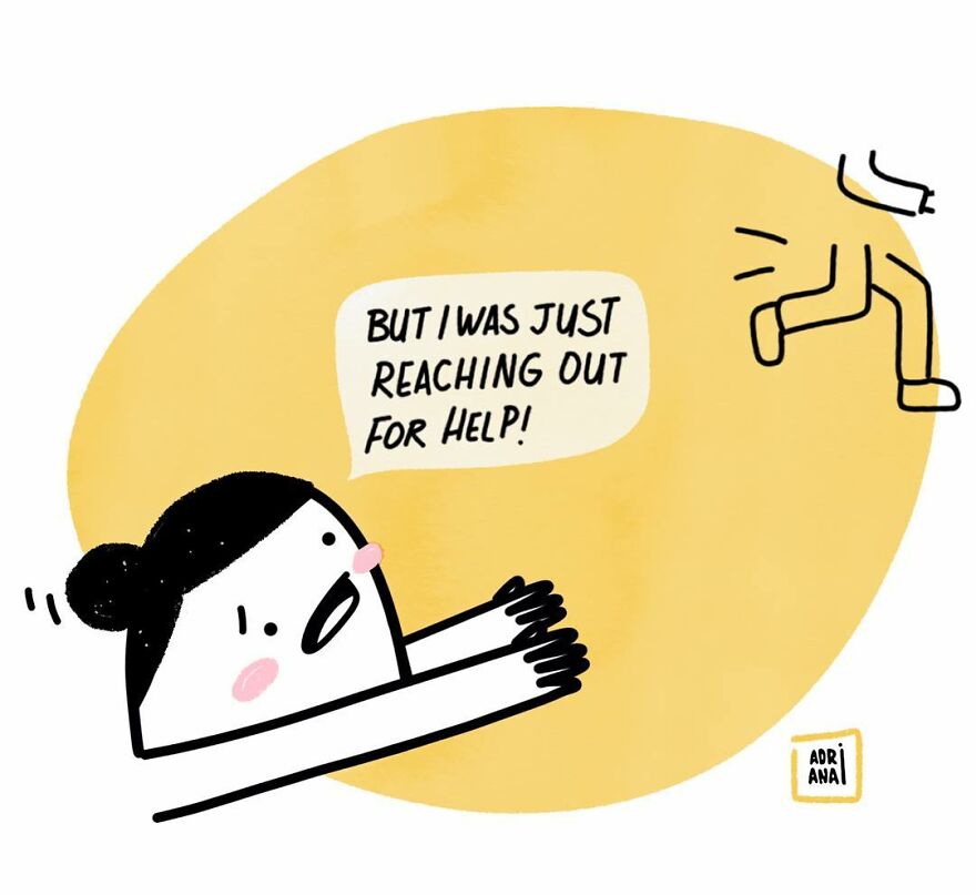 Artist Creates Illustrations That Show The Irony Of Modern Relationships