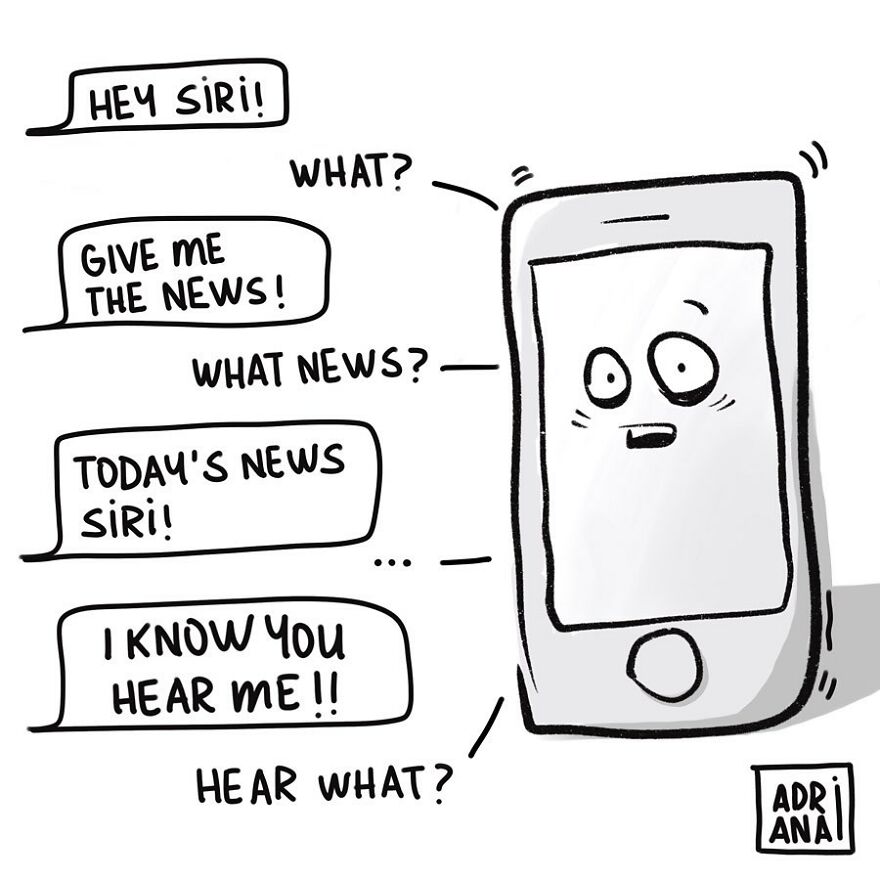 Artist Creates Illustrations That Show The Irony Of Modern Relationships