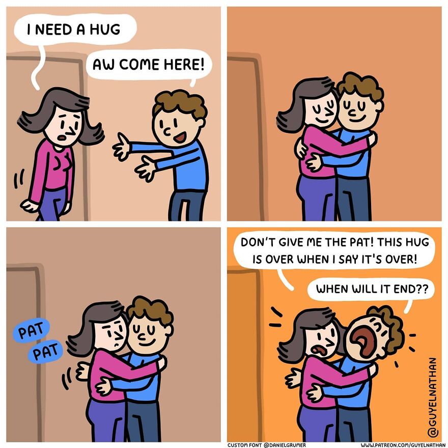 Artist Makes Hilarious Couples Comics
guaranteed A Beautiful Smile On Your Face