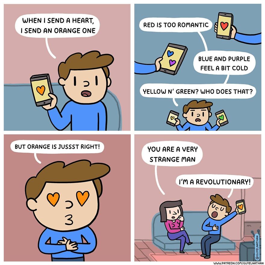 Artist Makes Hilarious Couples Comics
guaranteed A Beautiful Smile On Your Face