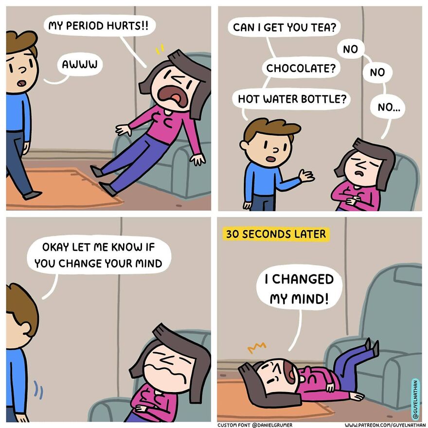Artist Makes Hilarious Couples Comics
guaranteed A Beautiful Smile On Your Face