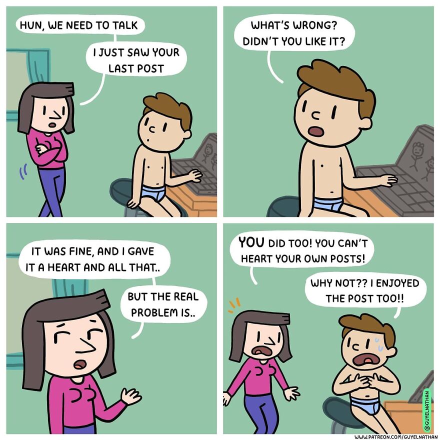 Artist Makes Hilarious Couples Comics
guaranteed A Beautiful Smile On Your Face
