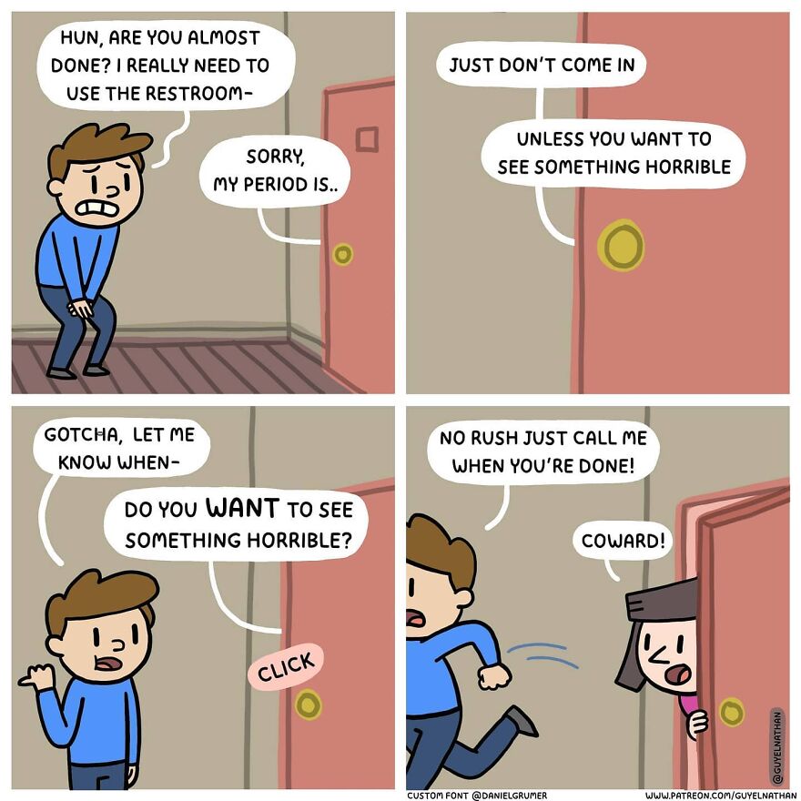 Artist Makes Hilarious Couples Comics
guaranteed A Beautiful Smile On Your Face