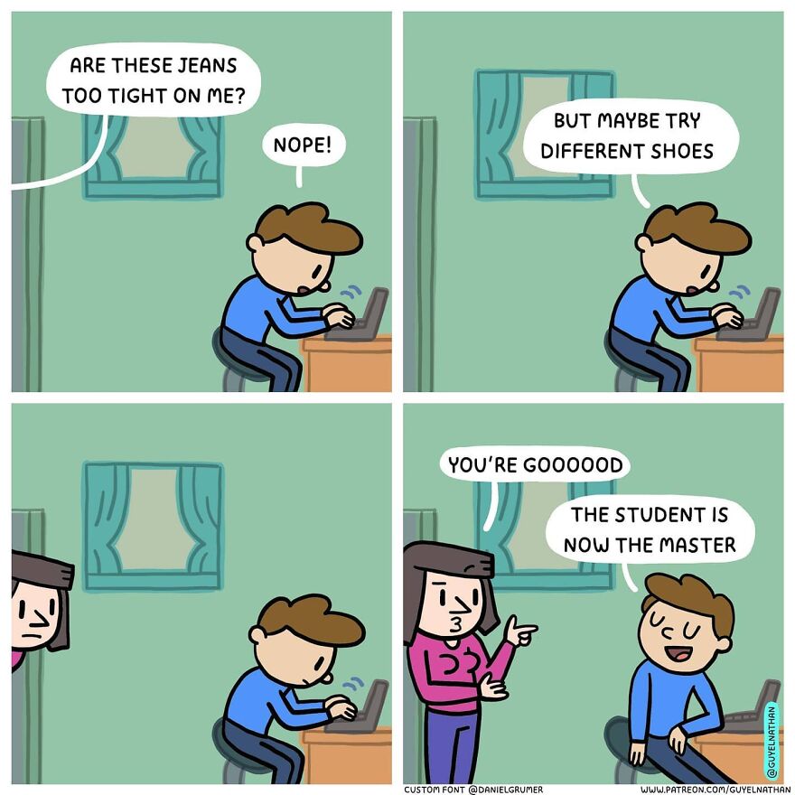 Artist Makes Hilarious Couples Comics
guaranteed A Beautiful Smile On Your Face