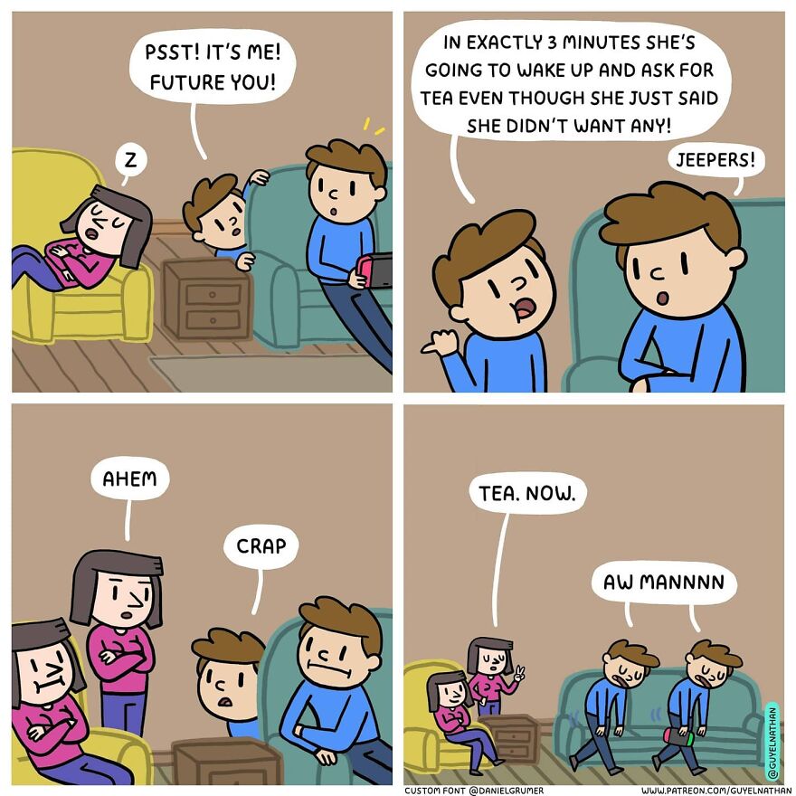 Artist Makes Hilarious Couples Comics
guaranteed A Beautiful Smile On Your Face