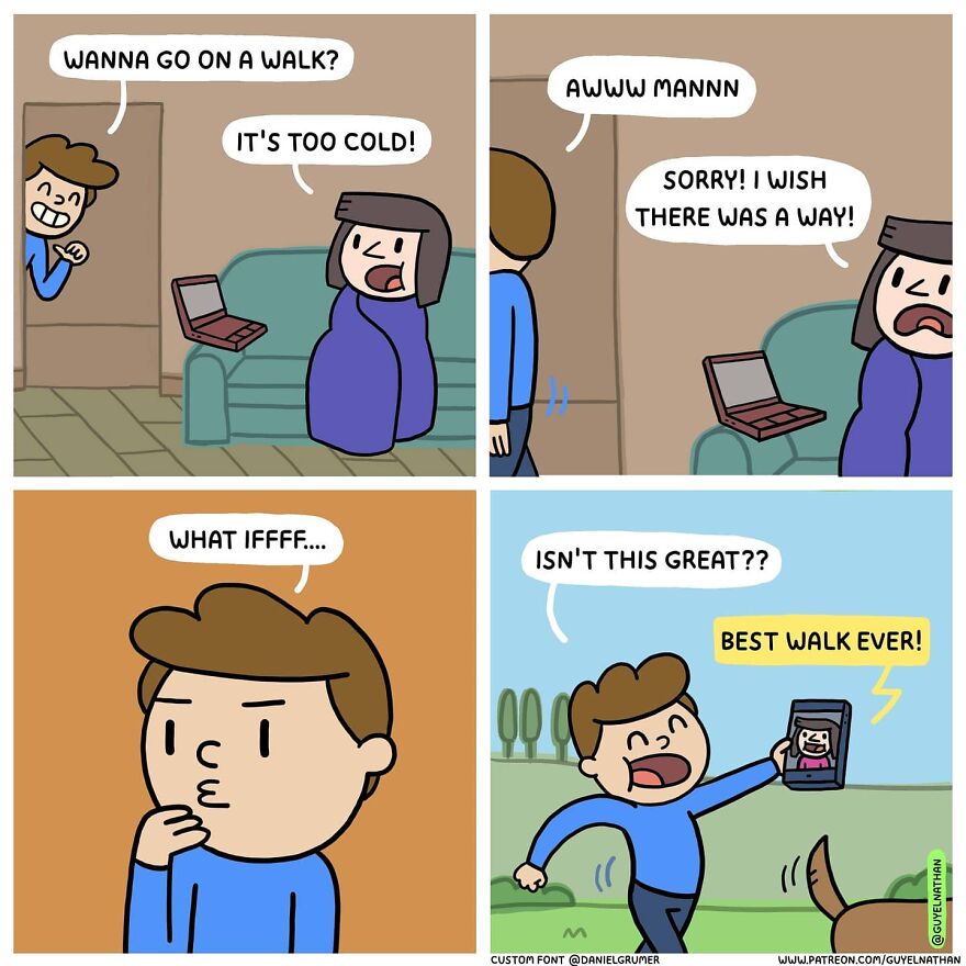 Artist Makes Hilarious Couples Comics
guaranteed A Beautiful Smile On Your Face