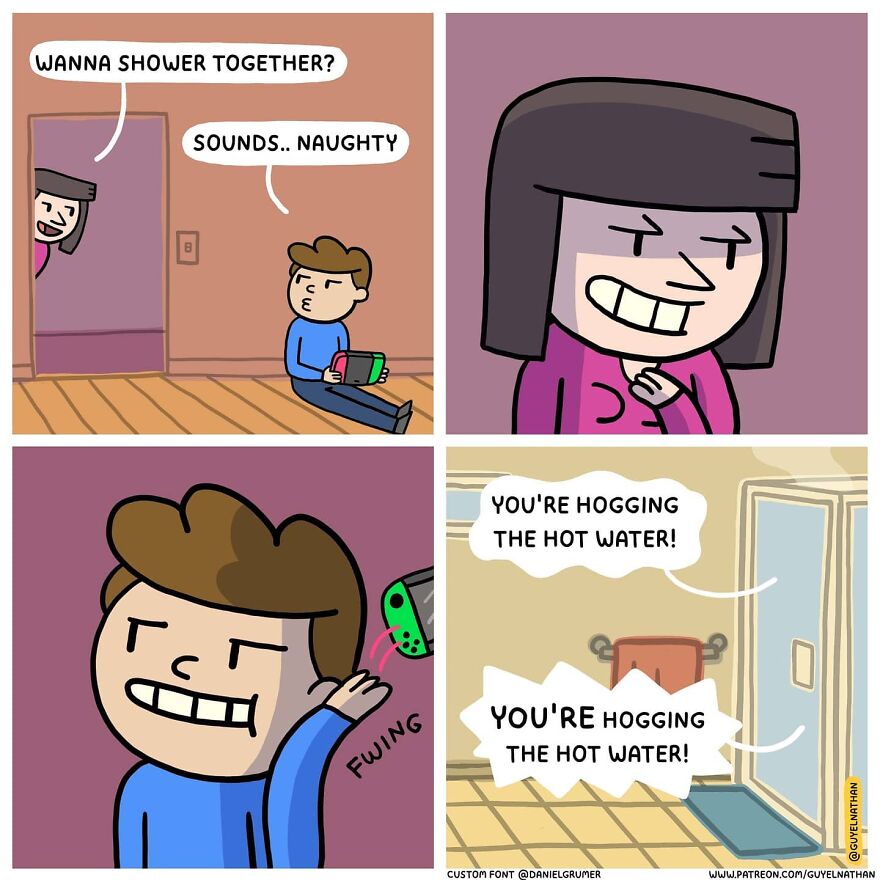 Artist Makes Hilarious Couples Comics
guaranteed A Beautiful Smile On Your Face