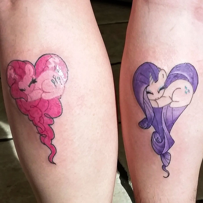 Tatuagens de Bff inspiradas em My Little Pony
