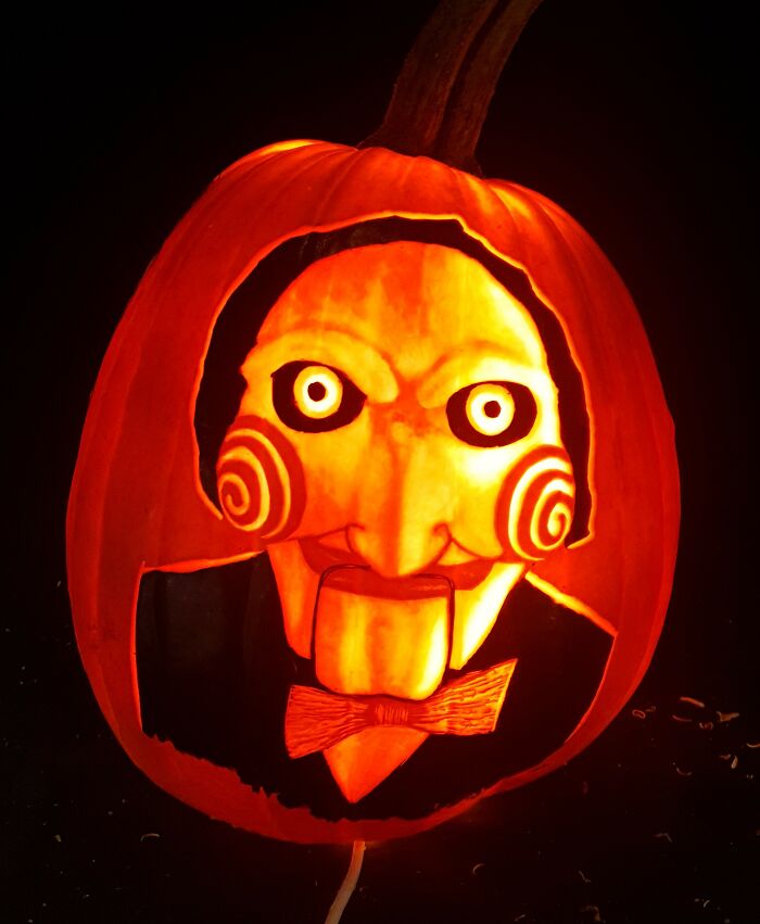 Billy The Puppet Pumokin (Saw)