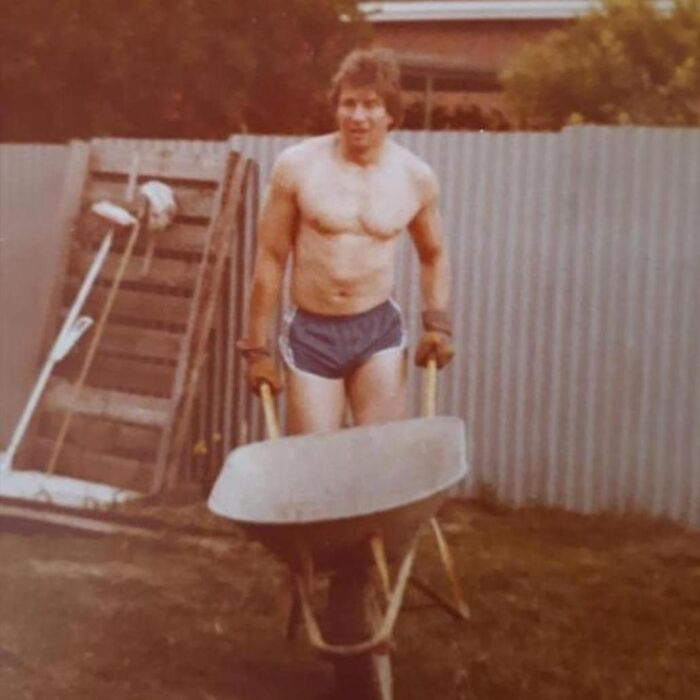 Pulled So Much A*s In The 80s He Literally Needed A Wheelbarrow