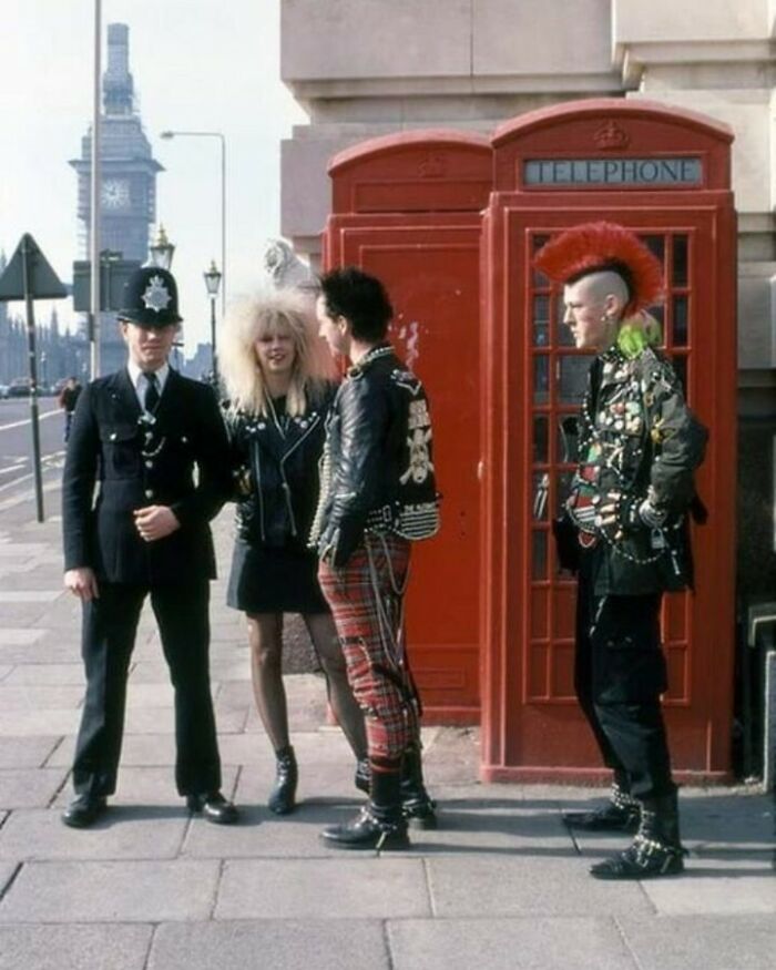 Punks In London, 1980