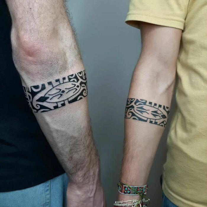 Armband matching tattoos