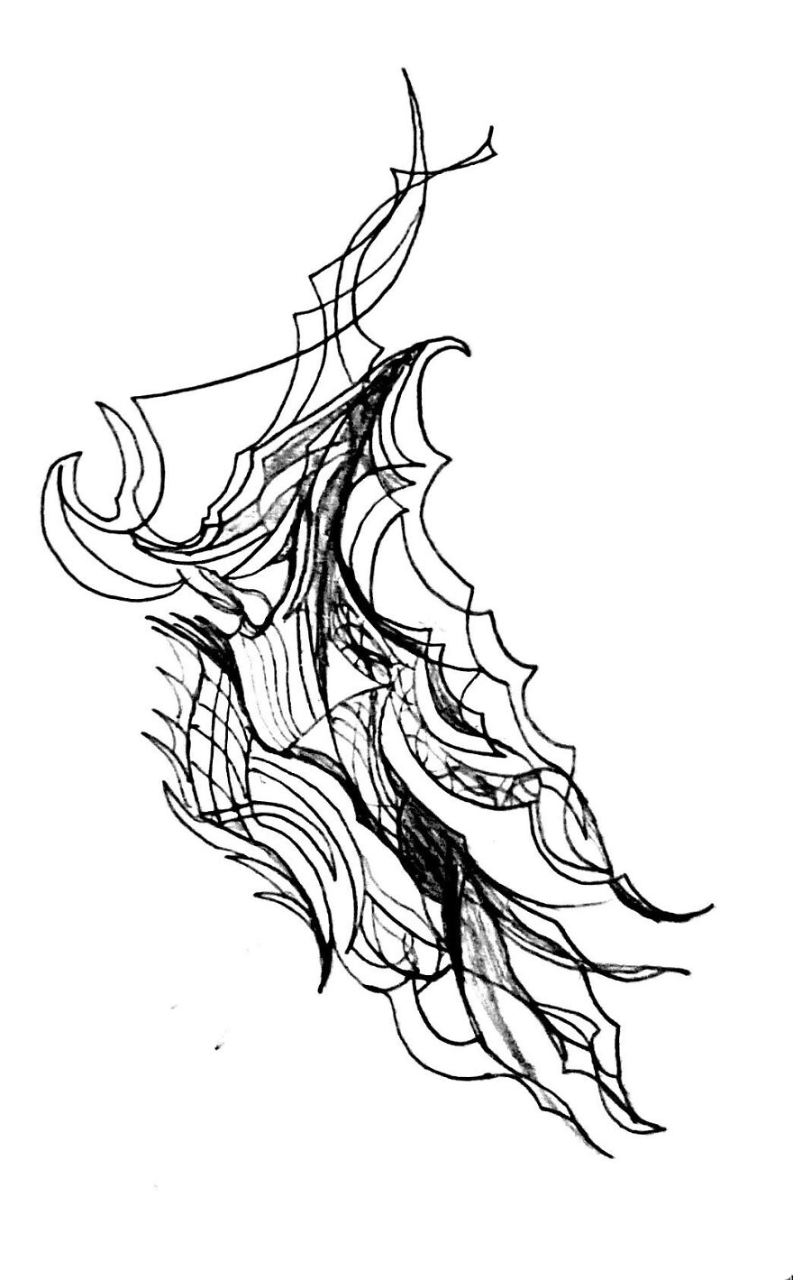 I Made Ten Drawings At 2:00 Am Because I Was Bored.