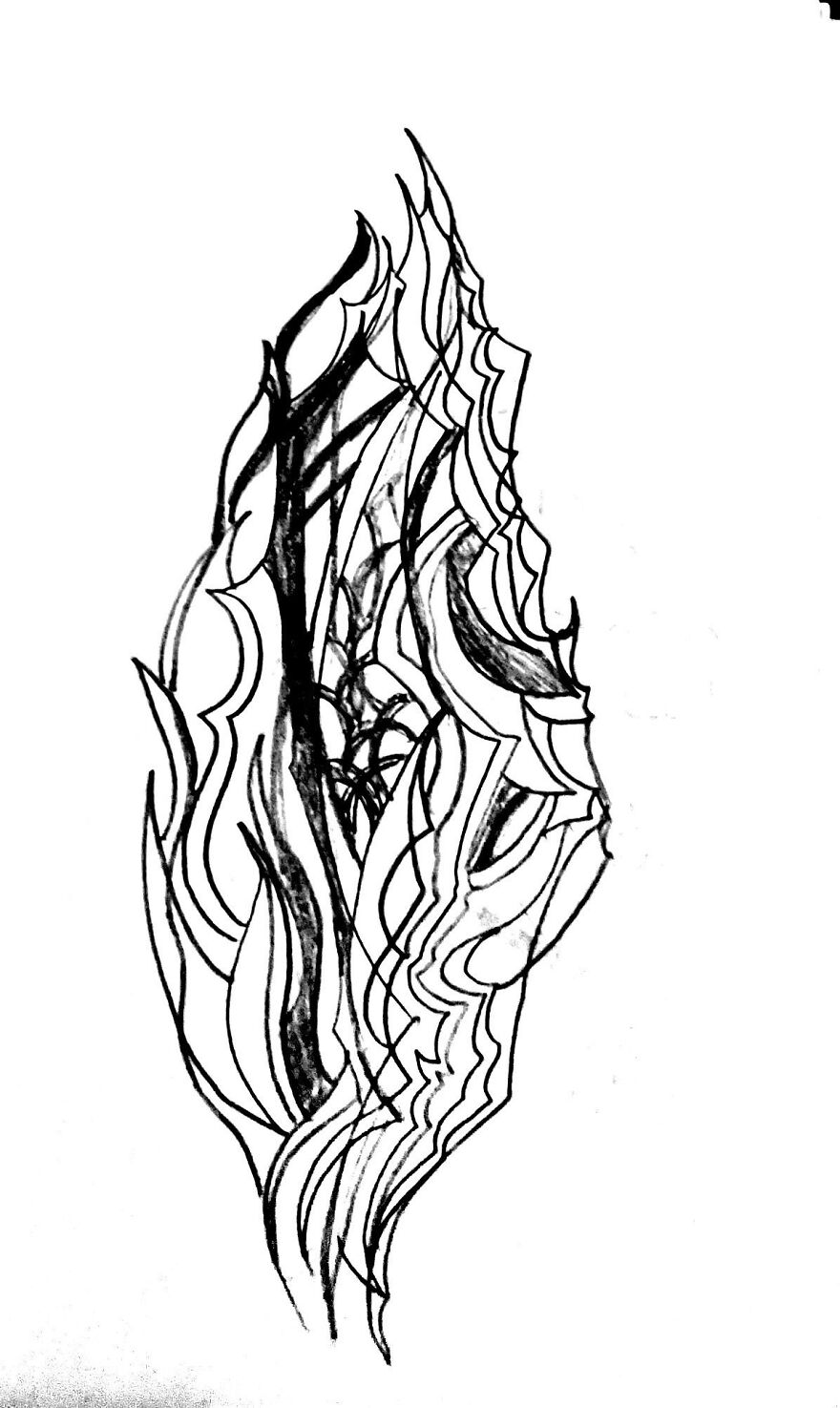 I Made Ten Drawings At 2:00 Am Because I Was Bored.