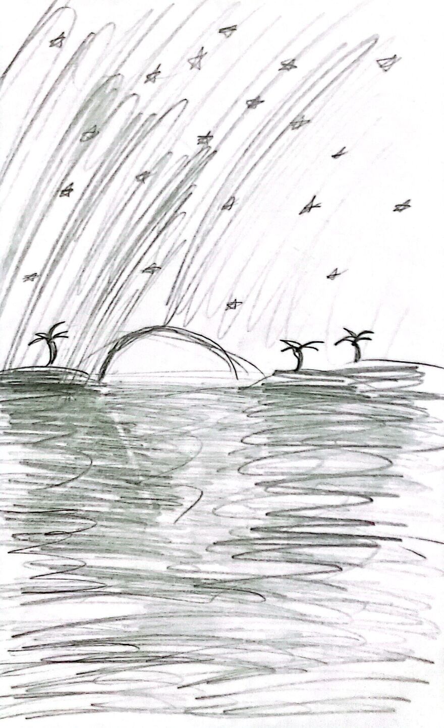 I Made Ten Drawings At 2:00 Am Because I Was Bored.