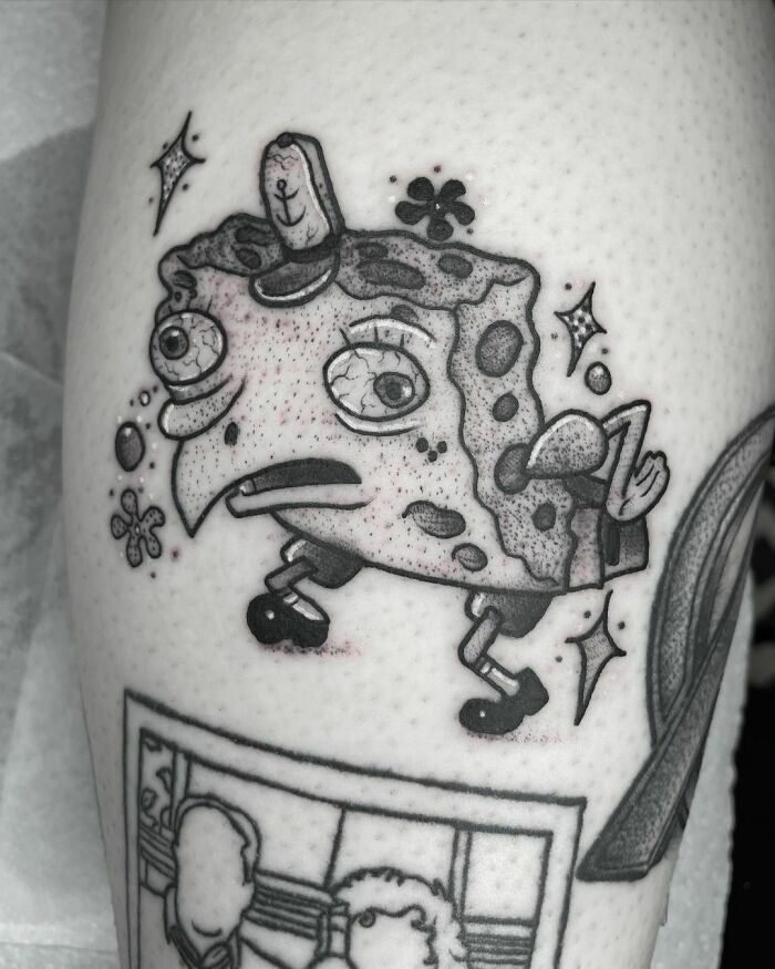 SpongeBob SquarePants Tattoo