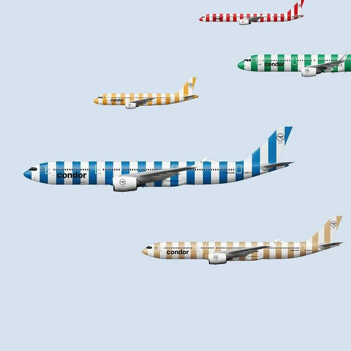 Airplanes Designed By @condorairlines