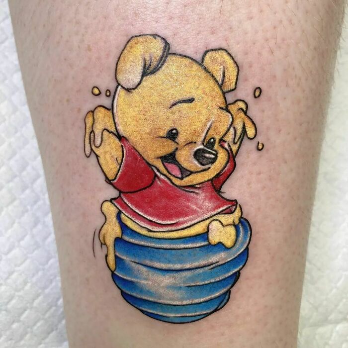 Winnie-The-Pooh Tattoo
