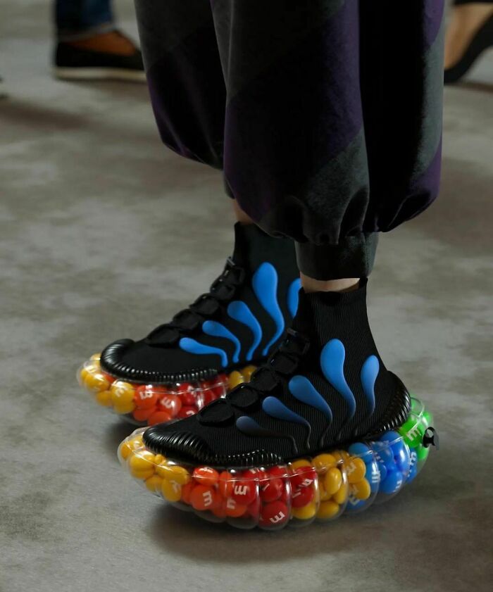 M&M's Chocolate Shoes 