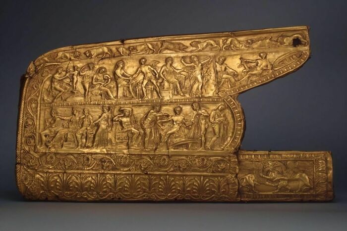 Scythian King's Gorytos Dated 400 Bc With The Scenes Of The Achilleid Poem Written Half A Millennium Later