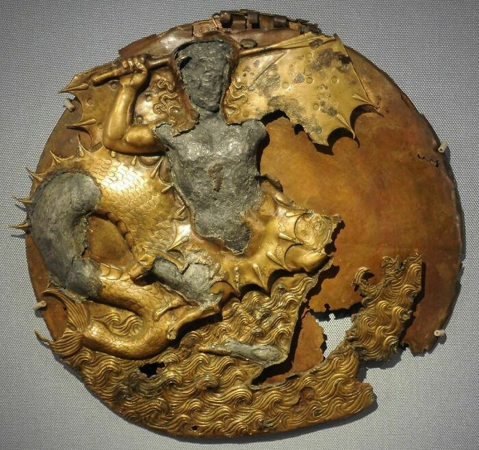 Mirror With Scylla, 4th - 2nd Century B.c. Russia, Saint-Petersburg, The State Hermitage Museum