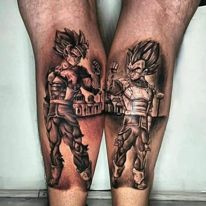 Goku Tattoo For Brothers