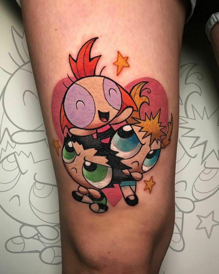 The Powerpuff Girls Tattoo