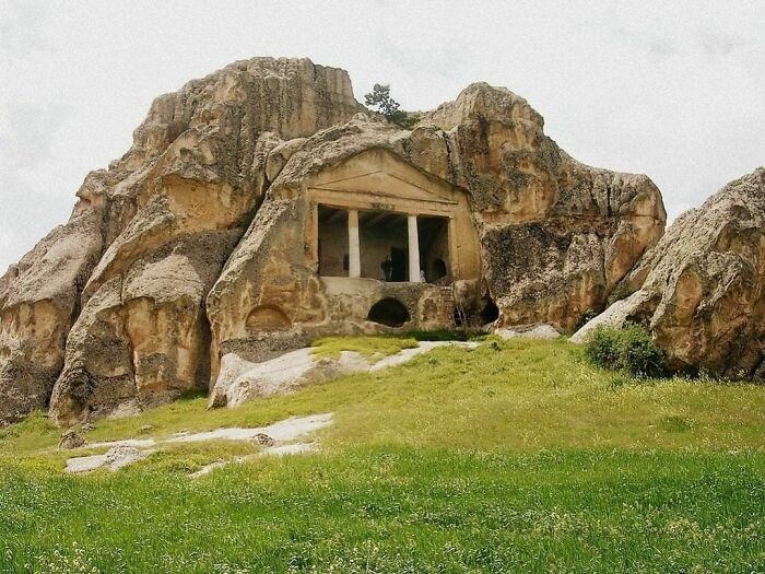 Rock Tomb In The Phrygian Valley (Frig Vadis), Turkey