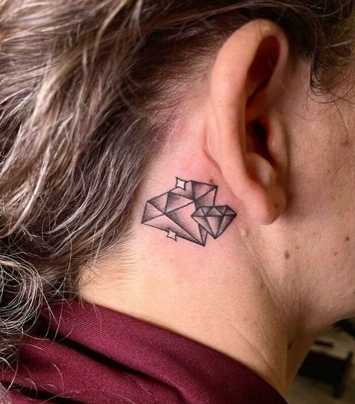 100 Ink Black Diamond Neck Tattoo Design png  jpg 2023