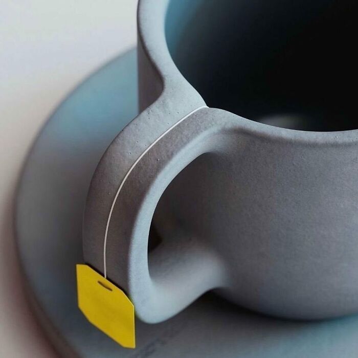 Taza de té diseñada por Jake Lee