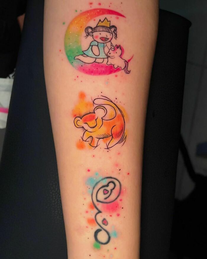 Watercolor Tattoos
