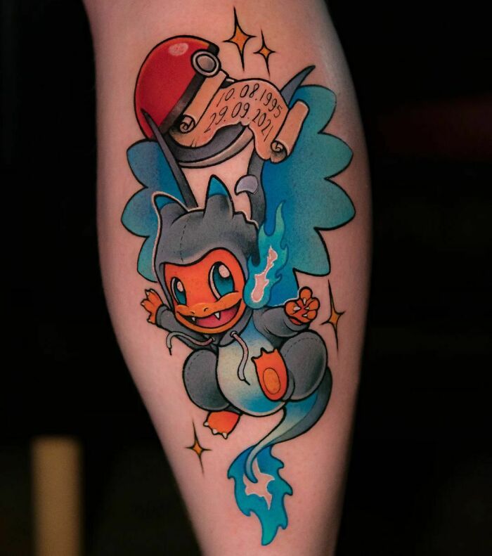 Pokémon Tattoo