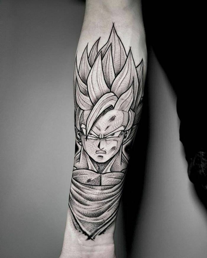 Dragon Ball inspired tattoo