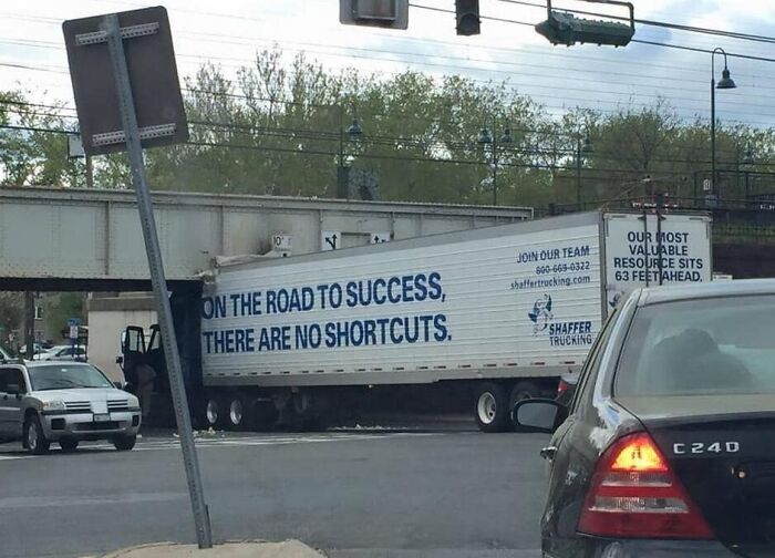 They Tried To Take The Shortcut