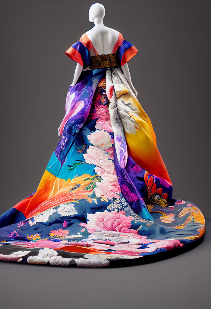Kimono With Baroque Influence 3