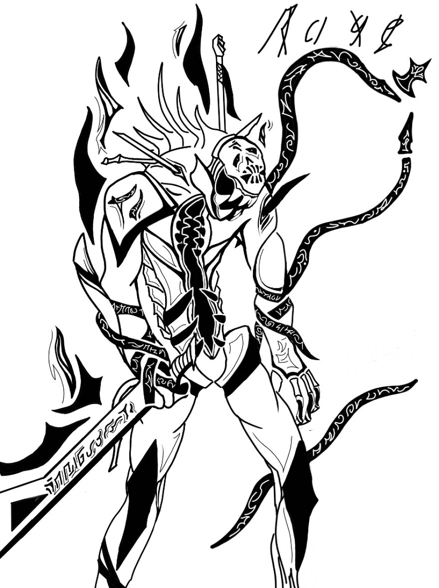 Here Is Some Of My Monochromatic Art