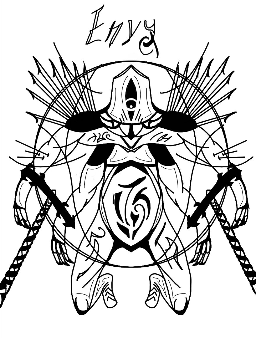 Here Is Some Of My Monochromatic Art