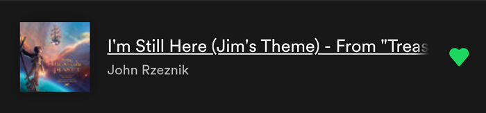 I'm Still Here- Treasure Planet