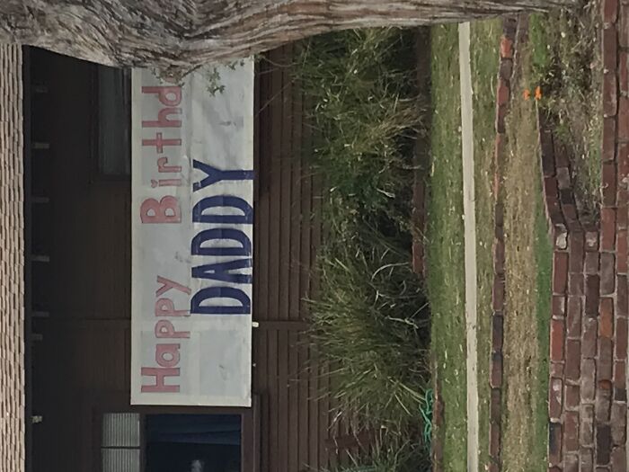 Happy Birthday… Daddy?