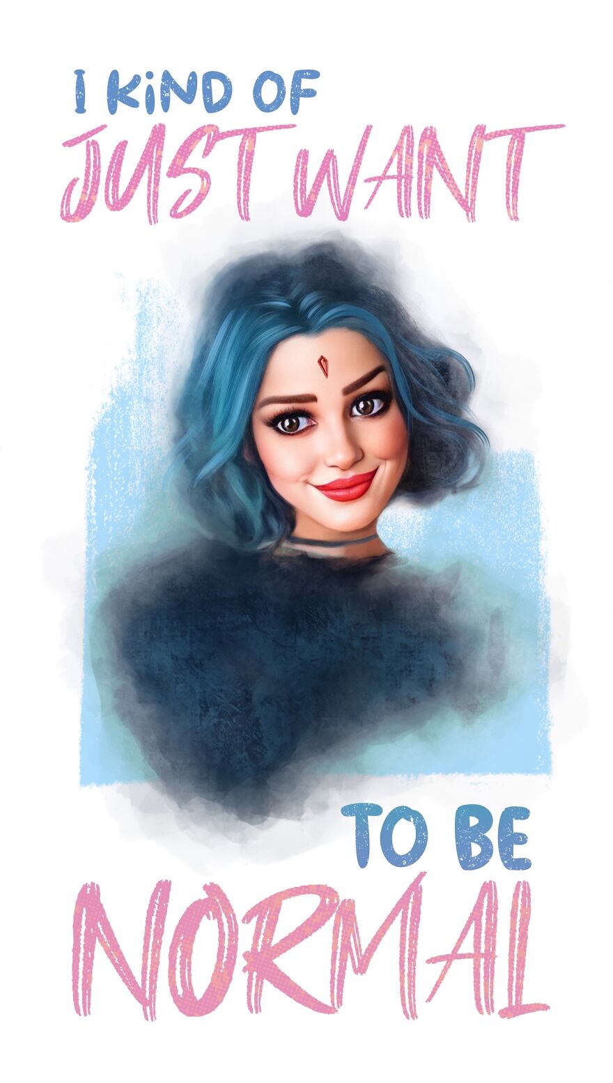 I Combined Drawing And Ai To Cartoon 20 Posters Of Super Women Being The Relatable Bffs We All Need.