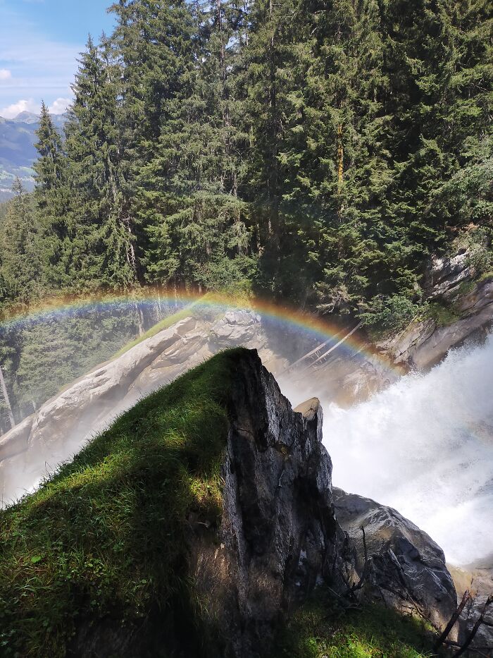 I Took This Picture From The Krimmler Waterfall In Austria